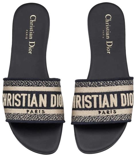 women's christian dior sandals|christian dior sandals flat.